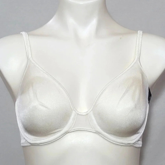 Vanity Fair 75308 Illumination Unlined‎ Seamless Underwire Bra 34C White NWT - Picture 1 of 3